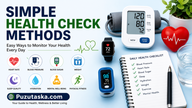 Simple Health Check Methods Practical Ways to Monitor Your Well Being at Home