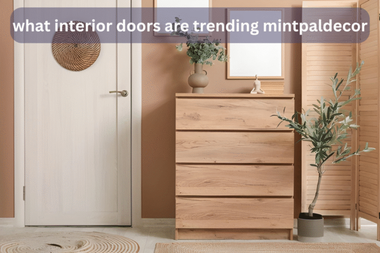 What Interior Doors Are Trending Mintpaldecor A Complete 2026 Style Guide