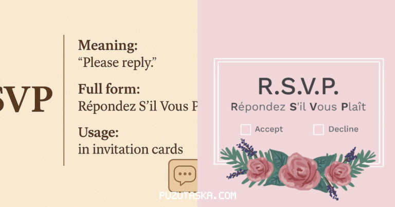 RSVP Full Form: What It Means and How to Use It Correctly